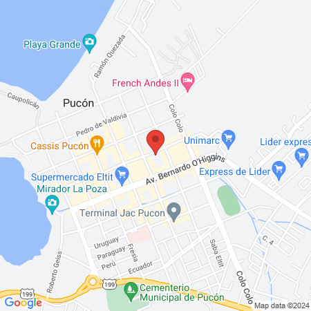 Centro Dental y Estetico Pucón map