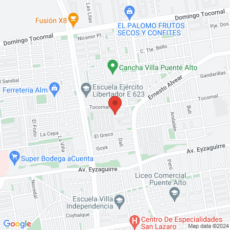 Depilación Pamela map