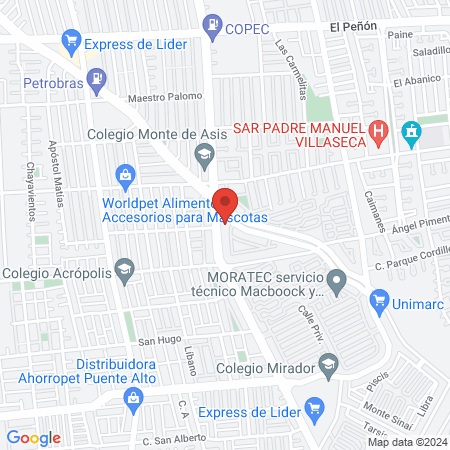 Puwentru Barbería map