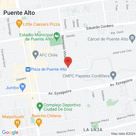 Centro De Yoga Vida Sana map