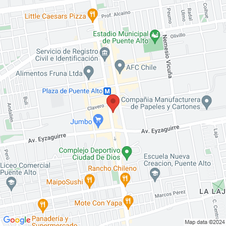 Clínica Dental RedSalud Plaza Puente Alto map