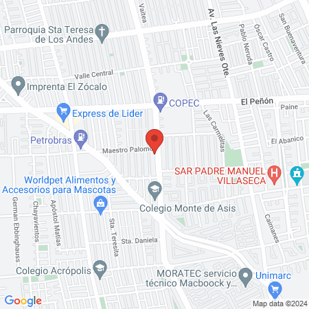 Odontología Gutierrez Astudillo map