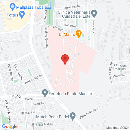 Hospital Sanatorio el Peral map