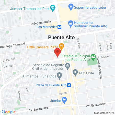 Vida Integra map