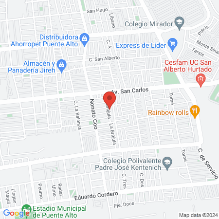 KINESIOLOGÍA ALMA map