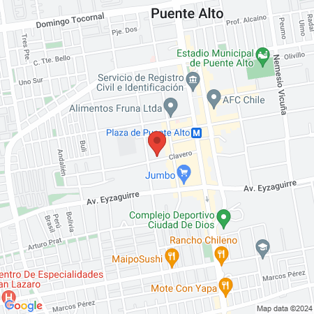 Clínica Veterinaria Clavero vet map