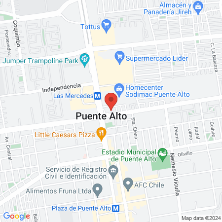 Clinica De Ortodoncia San Gaspar map