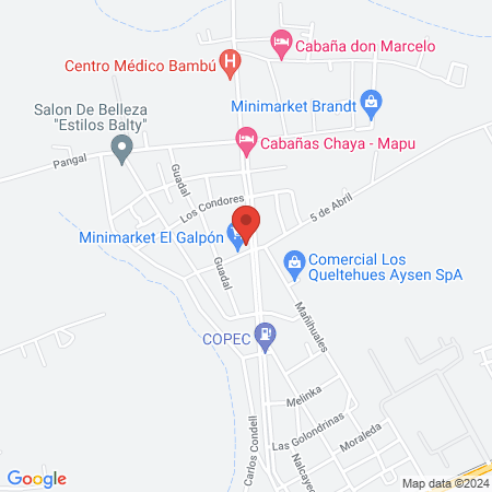 Patagonia Look map