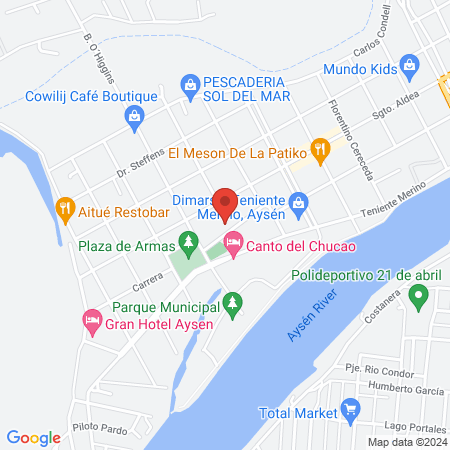 Gimnasio Liceo Raul Broussain Campino map