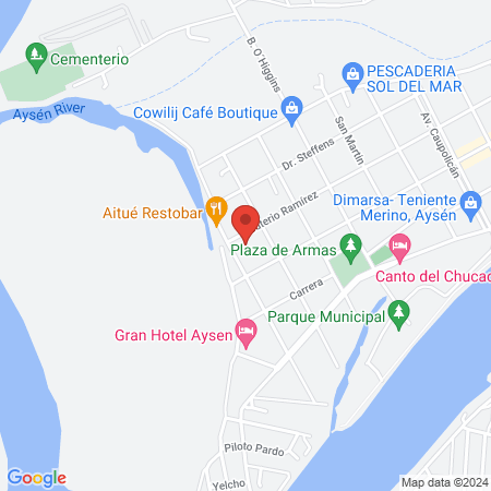 Veterinaria Lago Riesco map