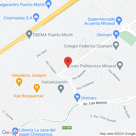 Peluquería y Barbería B&C map