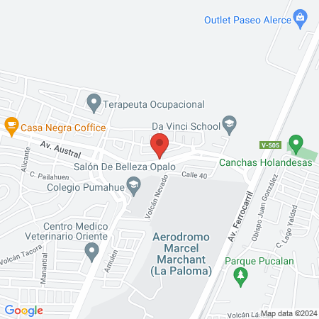 Salón De Belleza Opalo map