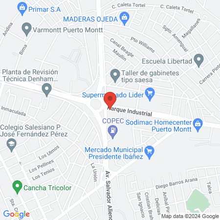 Centro Medico Victoriano map