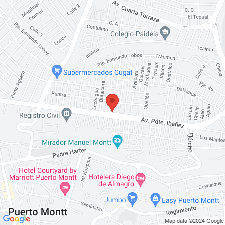 Clínica Veterinaria Austral map