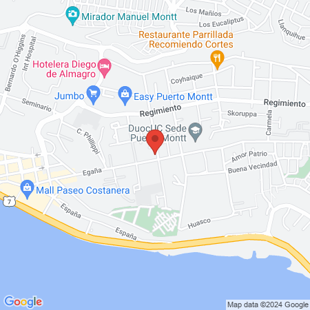 Centro Dental Patagonia map