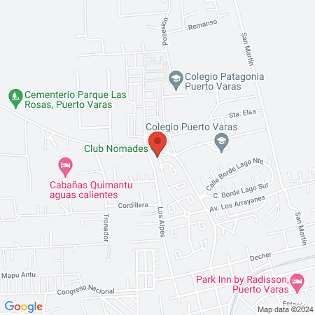 Club Nomades map