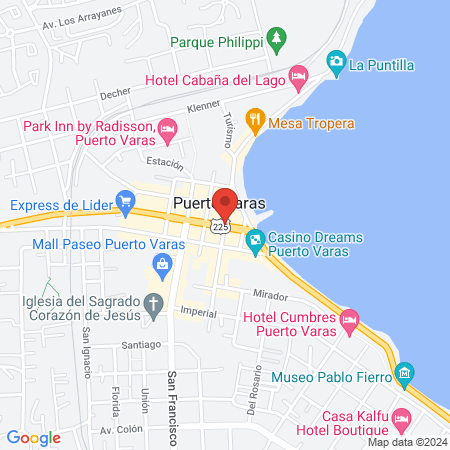 Puerto Varas | Periosur map