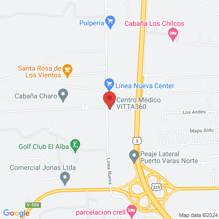 Dra. Daniela Kawas García, Dermatólogo map