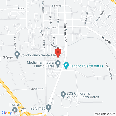 Dr. Enrique Damm Martin map