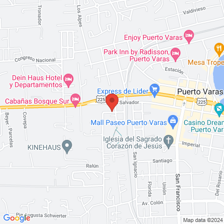 Clínica del Sur map