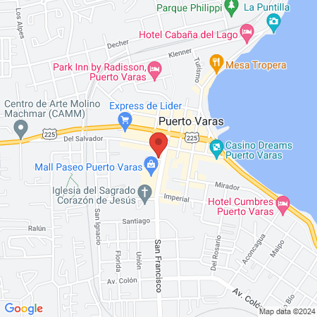 Alicura clinica Dental map