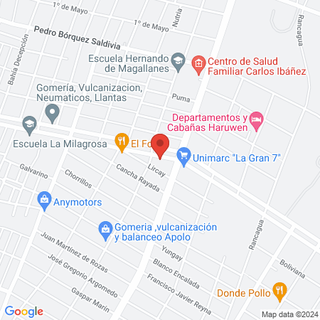 Barberia Nitidos! map