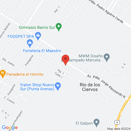 Salon Reina Blanca map