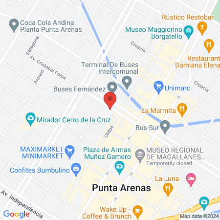 Educa Austral Spa map