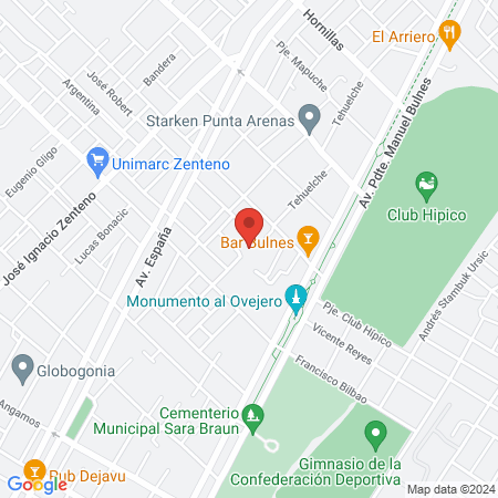 Club de Tenis, Magallanes Lawn Tennis Club. map