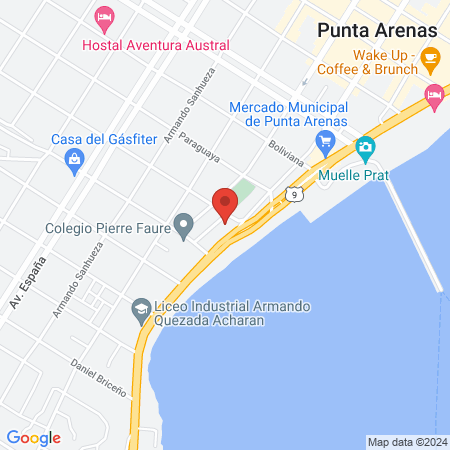 Guru Kripa Patagonia map