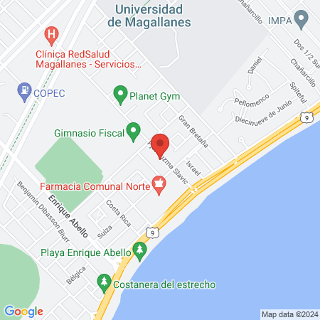 Clinica Dental Las Naciones map