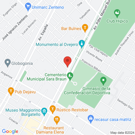 Clínica Dental B&W map