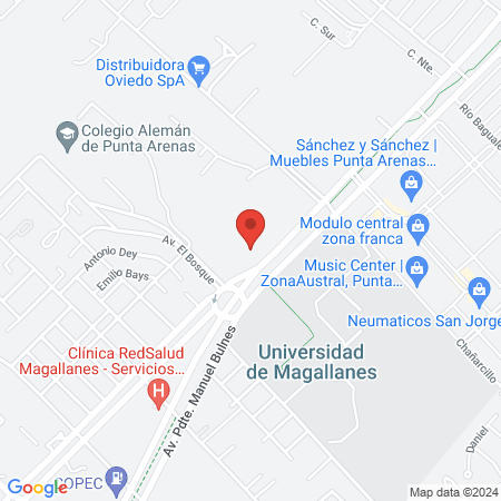 Mutual Chilean Chamber of Construction Safety map