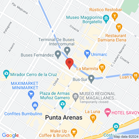 Antiguo Hospital Naval de Punta Arenas map