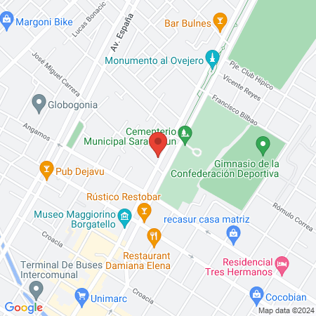 Odontología Ventus map