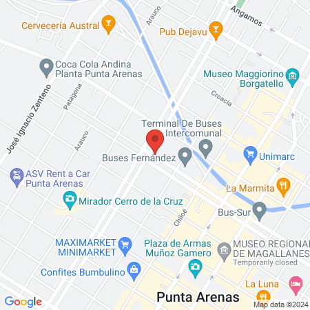 Clinica Dental Odonto Austral map