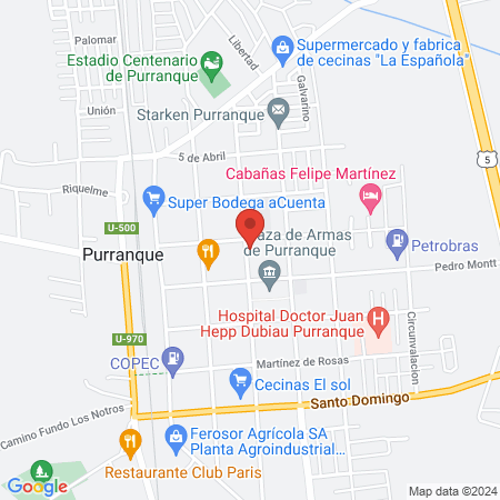 Auro Salón map