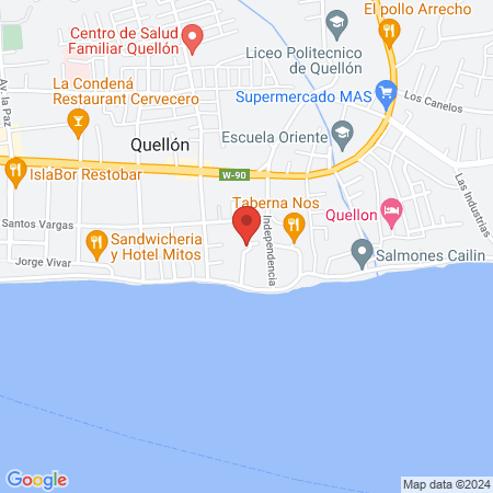 Taekwondo Cobras Quellón map