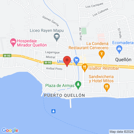 Clínica dental Vitadent map