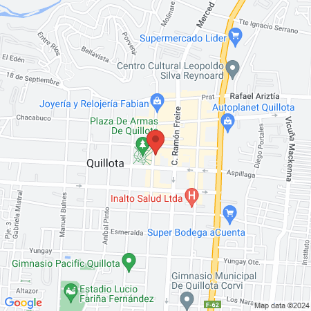 Clínica Dental Q-dent Quillota map