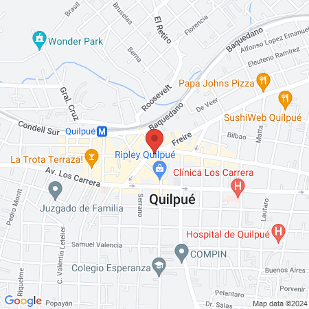 Valeriana Ecosalon map