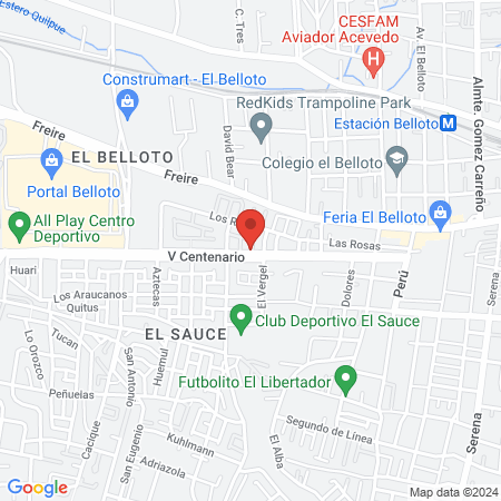 Althea Nails map