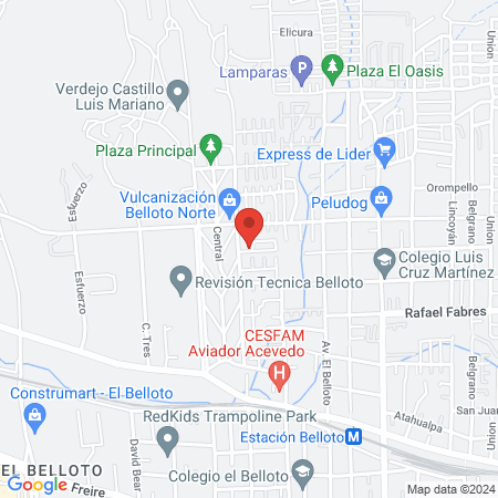 Peluqueria Belloto Norte map