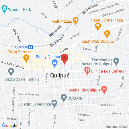 Gimnasio Municipal Thompson map