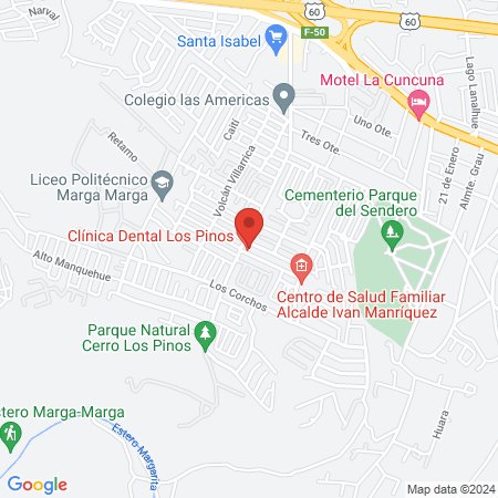 Clínica Dental Los Pinos map