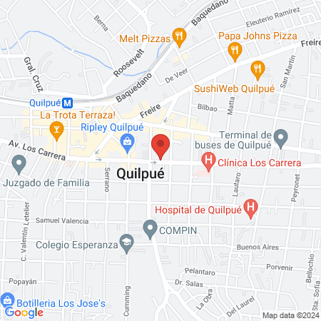 Consulta Oftalmológica Los Carrera map
