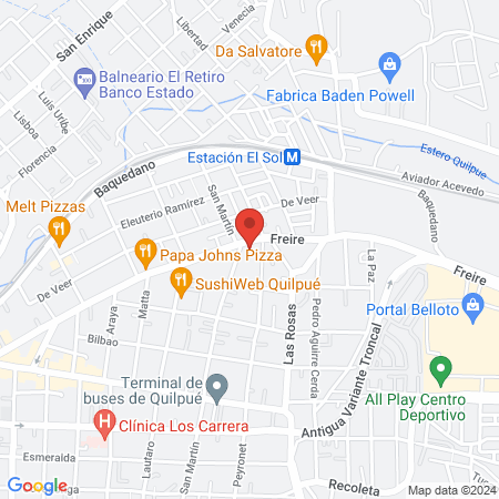 Hospital Clinico IST Quilpue map