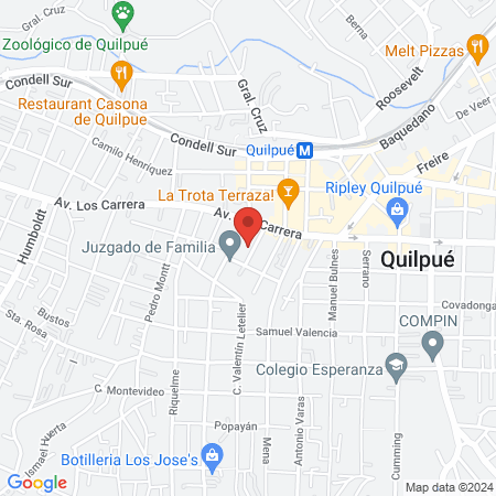 Centro Renal Quilpué map