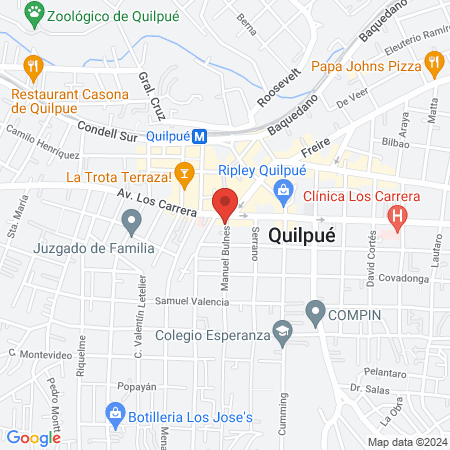 Edumed Quilpué map