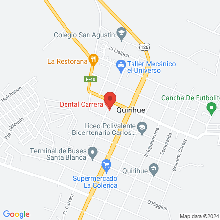 Dental Carrera map
